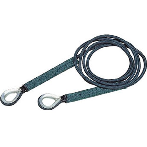 TRUSCO トラスコ中山 ＴＲＵＳＣＯ セフティパワーロープ径φ６×長さ５ｍ金具付 SP-65C 1175581 その他-花・ガーデン・DIY-DIY・工具