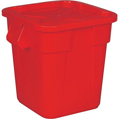 Rubbermaid Commercial Products RM3517RDラバーメイド スクエアブルートコンテナ・密閉式フタセット8559516