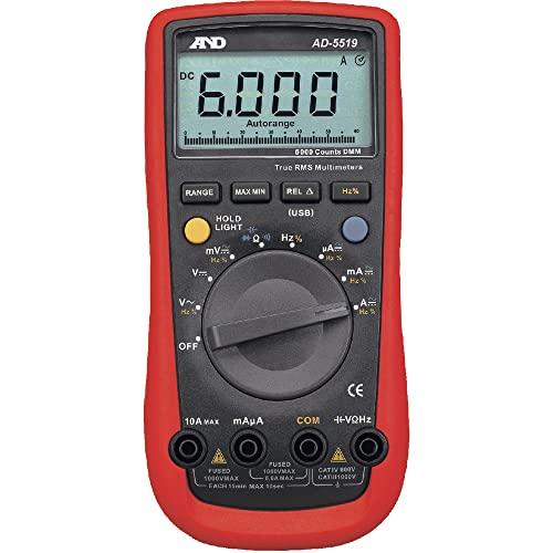 エー・アンド・デイ(A\u0026D) A＆D 6000かぞえ上げる デジタルマルチメーター AD-5519