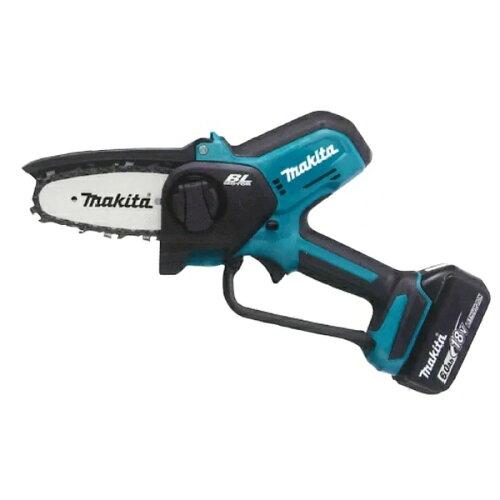 MAKITA マキタ マキタ 充電式ハンディソー 18V ガイドバー長さ100mm 薄刃80TXL仕様 6.0Ah (本体・バッテリ・充電器付) (MUC101DRG 7202)|ECJOY!プレミアム店