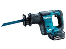 MAKITA マキタ マキタ 申し受ける式レシプロソー   18V 6.0Ah パウダーコンパクト印字機 本体・バッテリ×2・申し受ける器・入れもの付 手道具レスブレード取り替えっこ (JR188DRGX 7202)
