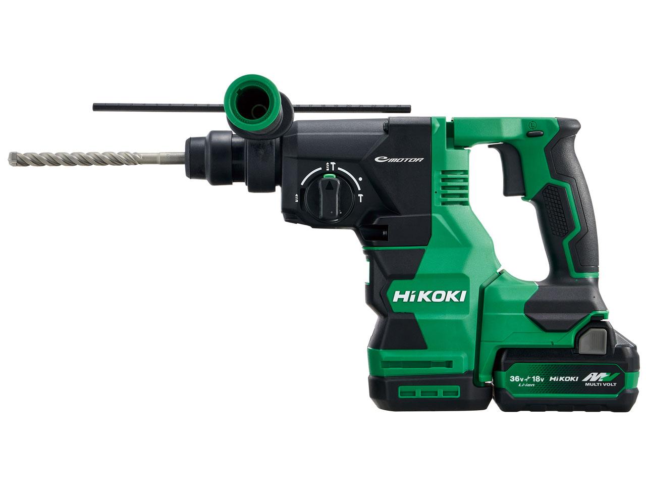 工機ホールディングス HiKOKI ロータリハンマドリル 18V SDSプラスシャンク 本体のみ (DH1826DANN 6444)