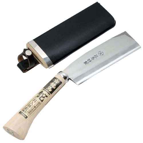 藤原産業 梅鉢龍馬 鞘入腰鉈　双刃 165MM 602053