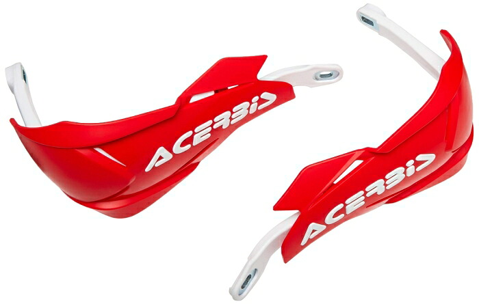 ACERBIS(アチェルビス) AC X-FACTORYハンドガード RD/WH AC-22397RD/WH #343|ECJOY!プレミアム店