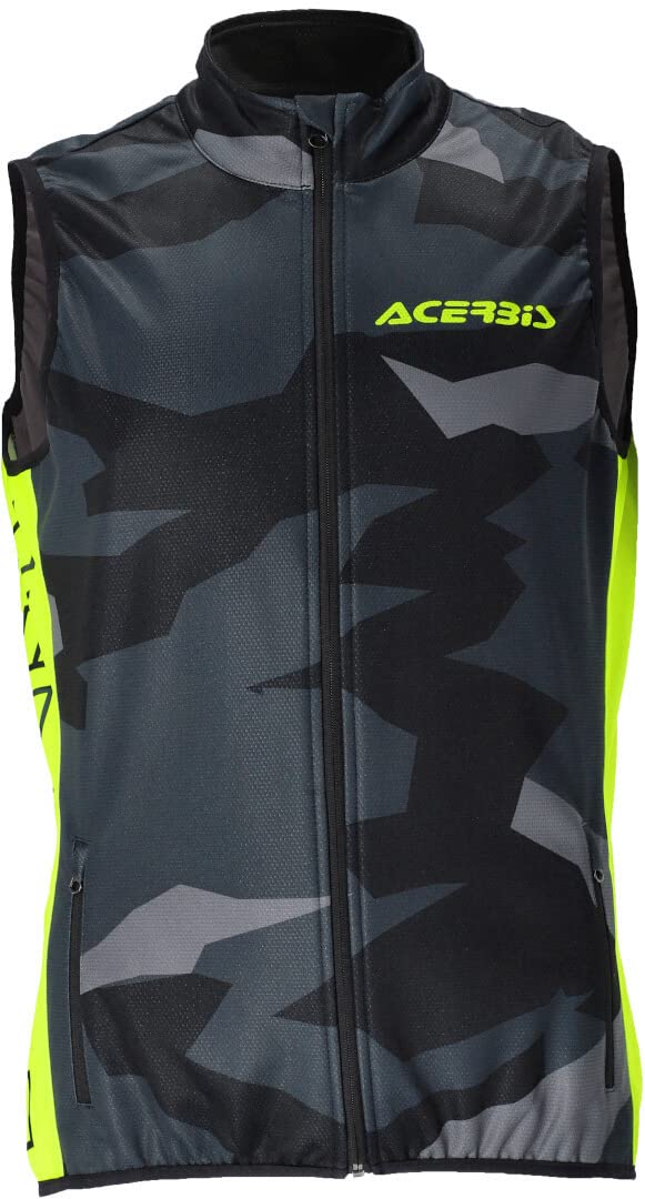 Acerbis SOFTSHELL X-WINDベストBK/YL-XXL AC-23441BK/YL5 #318-069|ECJOY!プレミアム店