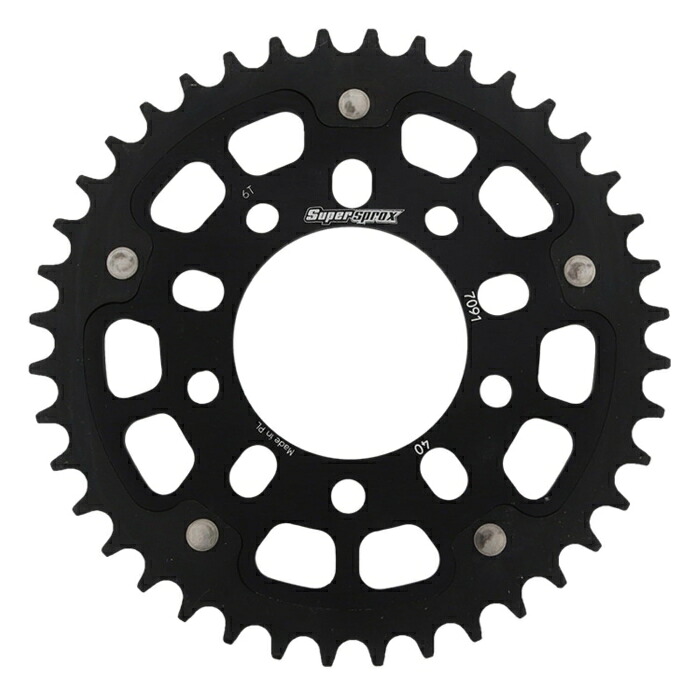 スーパースプロックス(Supersprox) SPX REAR STEALTH 7096-40T BLK