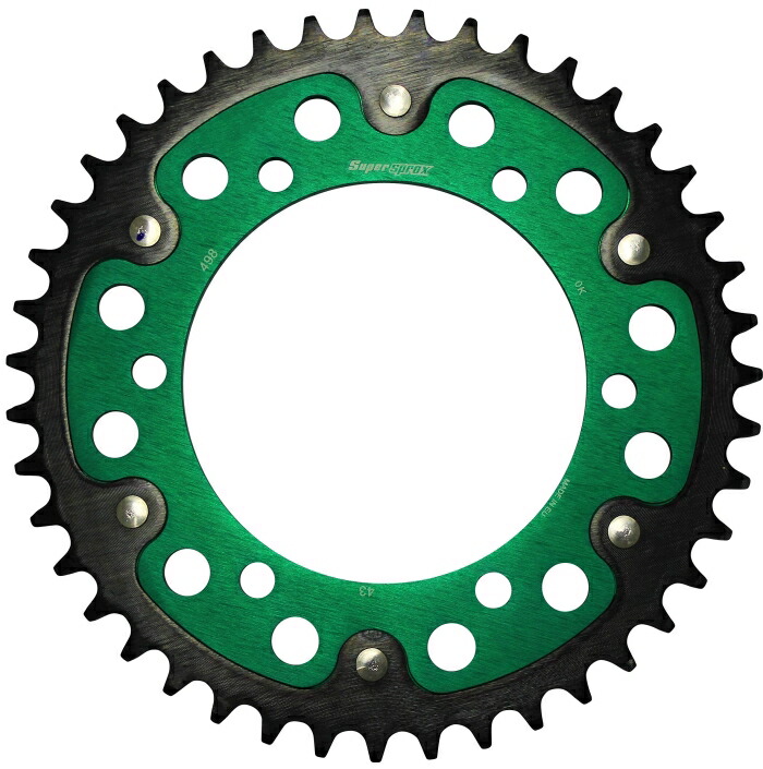 スーパースプロックス(Supersprox) ▲SPX REAR STEALTH 498-43T GRN 9,628円