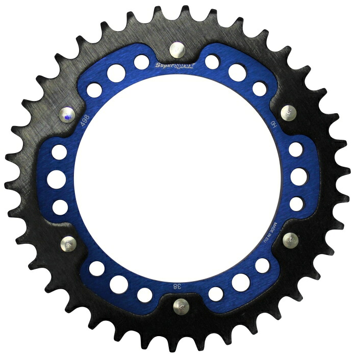 スーパースプロックス(Supersprox) SPX REAR STEALTH 498-38T BLU｜ECJOY！プレミアム店