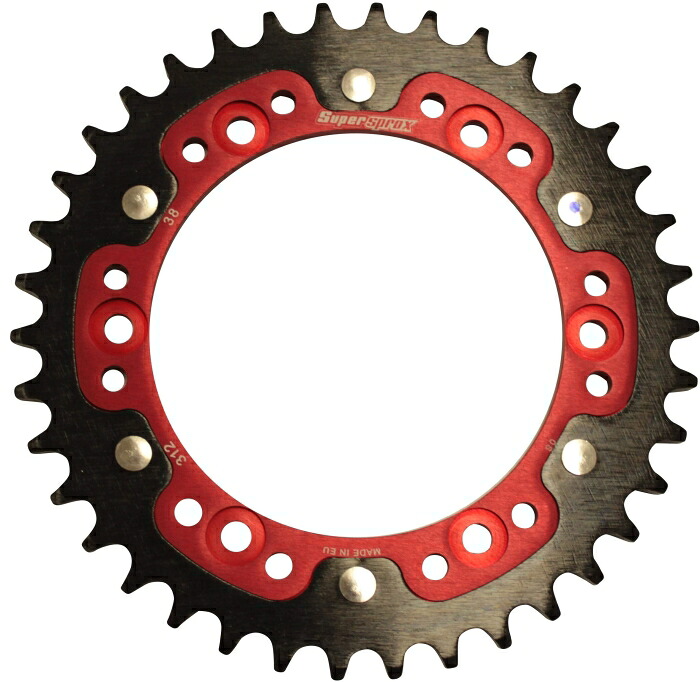 スーパースプロックス(Supersprox) SPX REAR STEALTH 312-38T RED｜ECJOY！プレミアム店