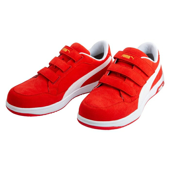 PUMA プーマ PUMA エアツイスト2.0 レッド ロー フック＆ループ 26.0 (64.204.026.0 6379)