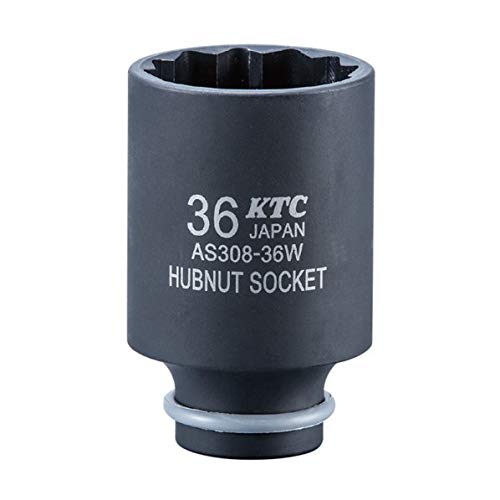 京都機械工具(KTC) 12.7sq.インパクトレンチ用ハブナットソケット AS308-36W AS308-36W