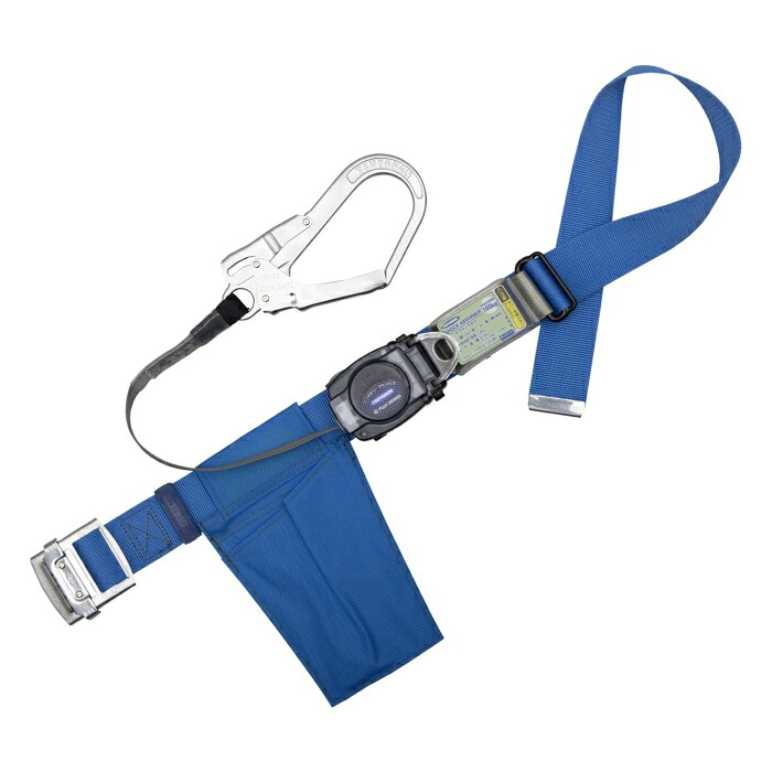 藤井電工 ツヨロン 胴三尺帯型墜ちる取り締まり用物の具 結核症-RN-590 リトラ(鍵を掛けるなし) 標準尺度手合い 青 L大きさ (TBRN590BL4LBP 4062)