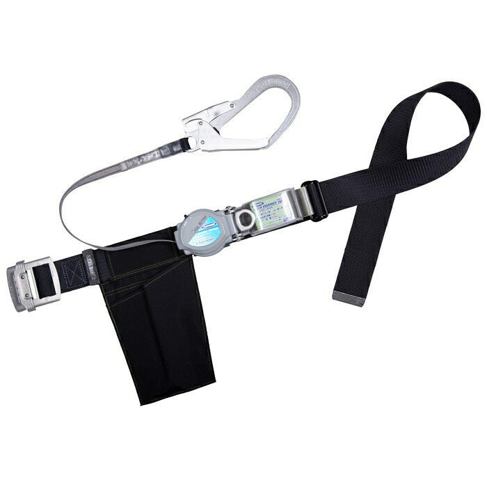 藤井電工 ツヨロン 胴ベルト型墜落制止用器具 TB-TRL-593 ツーウェイリトラ アルミ軽量タイプ 黒 Lサイズ (TBTRL593BLKLBP 4062)|ECJOY!プレミアム店