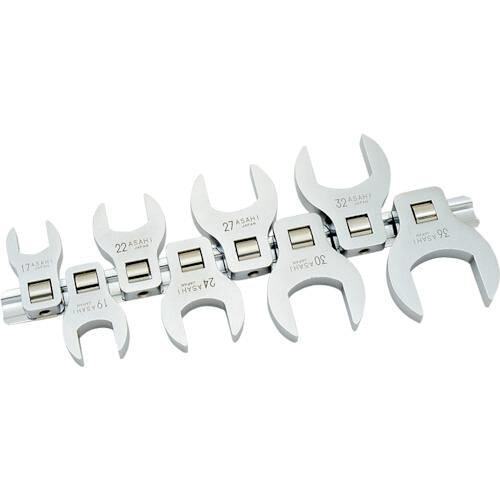 旭金属工業 ASH クローフートレンチセット12.7□(8pcs) (VCS4080 8502)