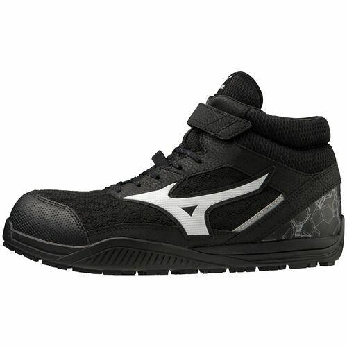 MIZUNO(ミズノ) ミズノ プロテクティブスニーカー オールマイティー SDII13H ブラックXホワイト 270 (F1GA230709270 7217)｜ECJOY！プレミアム店