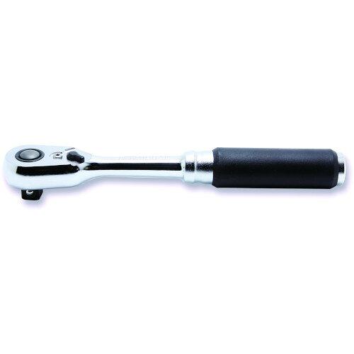 山下実業科学研究所 コーケン Z-EAL 3/8”(9.5粍)SQ. うしろ押し名取り草式ラチェットハンドル 全長178粍 (3725ZB 2195)