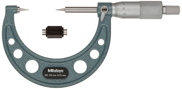 ミツトヨ ポイントマイクロメーター CPM1550 4236483|ECJOY!プレミアム店