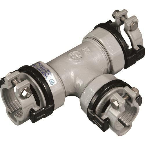 川西水道機器 SKカワニシ ポリエチレン管用継手 SKXナット付チーズP40×P40 (SKXNTP40XP40 1222) 7,957円