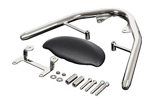 スペシャルパーツ武川 ｽﾃﾝﾚｽ製ｸﾞﾗﾌﾞﾊﾞｰ (ｽﾓｰﾙﾊﾞｯｸﾚｽﾄ付)　PCX/PCX150(JF28･56/KF12･18)　品番：09-11-0057