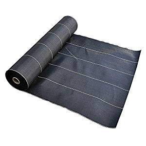 日本マタイ MATAI 豪然たる防草はりつけ台腰掛けPRO (2×50m) 黒 紙管巻 (DDHC10652 7258)