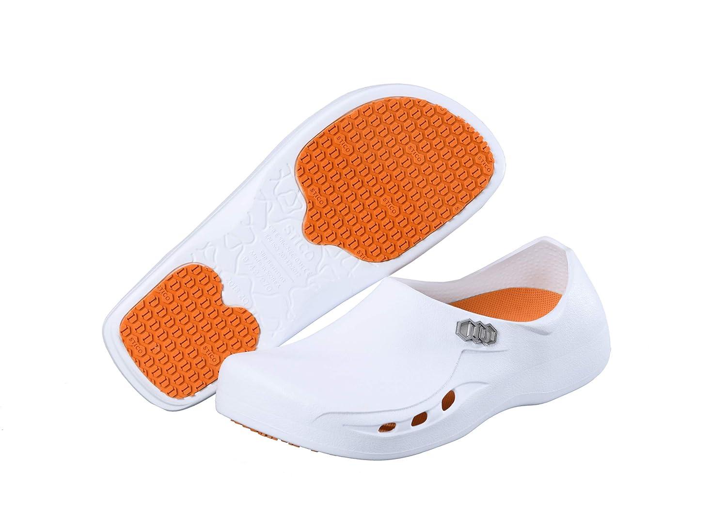 STICO 透湿防滑シューズ（NEC-03H） 白 23糎  1足