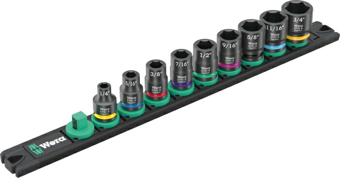 Wera Werkzeuge Wera 9608磁石軌跡Bインパクター in大いさ1 (005452 1361)