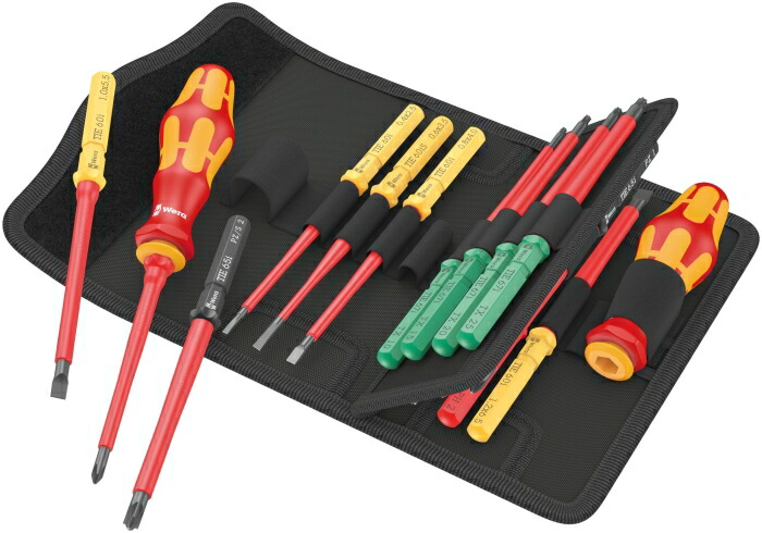 Wera Werkzeuge Wera 差替式クラフトフォームコンパクト VDE 17 汎用 1 カテゴリー化取り合わせ (006611 1361)