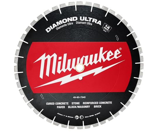 ミルウォーキーツール・ジャパン合同会社 ミルウォーキー 14インチ(356mm)ダイヤモンドブレード(ターボセグメント型) (49937540 7317)