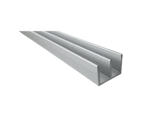アルインコ 軽銀ショッピングセンターE型線路上 12X8 しろがね色 2m (FM180SL 1025)