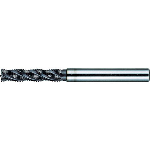 三菱マテリアル 三菱K 6枚刃バイオレット ハイススクエアエンドミルロング刃長(L)40mm (VALRD4000 2080)