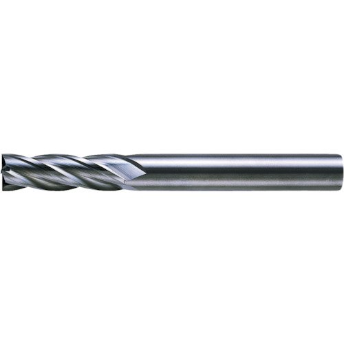 三菱マテリアル 三菱K 4枚刃センタカット 超硬スクエアエンドミルセミロング刃長(J)19mm (C4JCD1900 2080)
