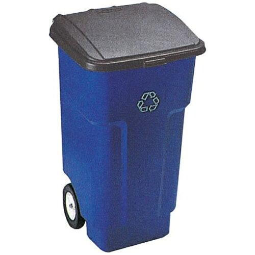 Rubbermaid Commercial Products スクエア　ブルートビッグホイールコンテナＲＭ９Ｗ２７７３ＤＢＬ【KKV3801】｜ECJOY！プレミアム店