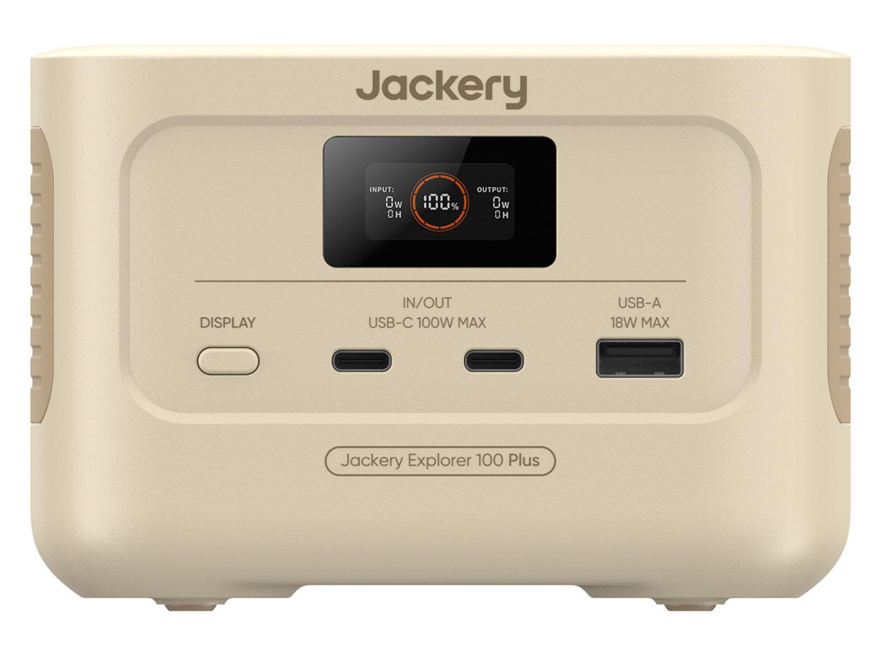JACKERY ジャクリ JE100ASJ Jackery Explorer 100Plus 砂子ゴールド JE-100A-SJ