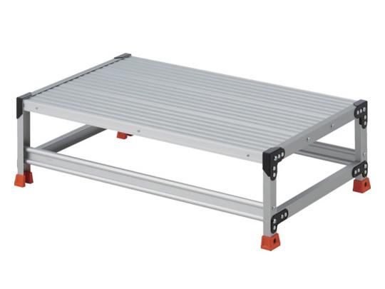 TRUSCO トラスコ中山 TRUSCO やり方用踏台 1段 高さ0.3m 天板1000×600 (TSF11063 8000)