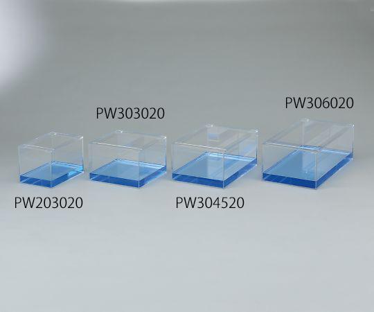 アズワン 観察用アクリル水槽（ロータイプ） PW303020 1個