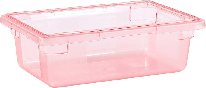 Carlisle Foodservice Products フードストレッジＢＯＸ 二分の一大きさ１０６１１Ｃ－０５  赤いこと【AHC4202】