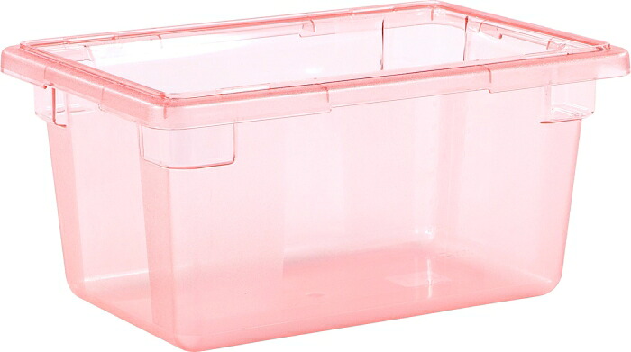 Carlisle Foodservice Products フードストレッジＢＯＸ　ハーフサイズ１０６１２Ｃ－０５　　レッド【AHC4207】
