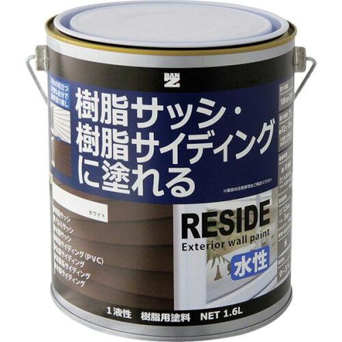 BAN-ZI BANーZI 脂・軽銀(窓枠・外壁)用えの具 RESIDE 1.6L 白いこと N-93 (LRSDL16A 6496)