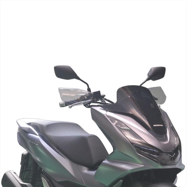 旭精器製作所 ナックルバイザー M3-PCX2021 クリアー 幅 230mm / 高さ 140mm (片側)