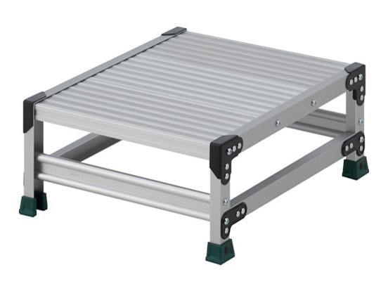 TRUSCO トラスコ中山 TRUSCO 御役目用踏台 1段 高さ0.25m 天板500×600 (TSF15625 8000) 踏み台-はしご・作業台