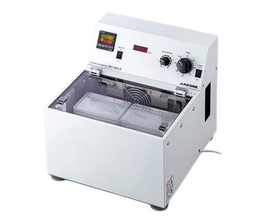 アズワン シェイキングインキュベーター(恒温振盪器) 軽量物用高速タイプ SIC-320LX 1台