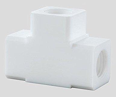 アズワン アズフロン(R)PTFEカップリング(T字) RC3/8 AF-CT 1個