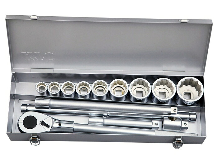 京都機械工具 TB614B (19.0SQ) ソケットレンチセット 14点 TB614B|ECJOY!プレミアム店