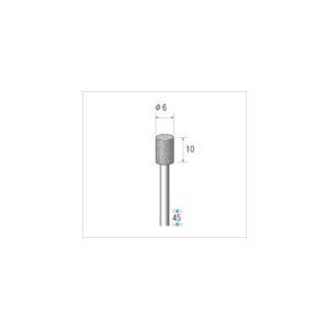 ナカニシ クラフトダイヤモンドバー(1Pk(袋)\u003d3本入)円筒 刃径6 (12809 5257)