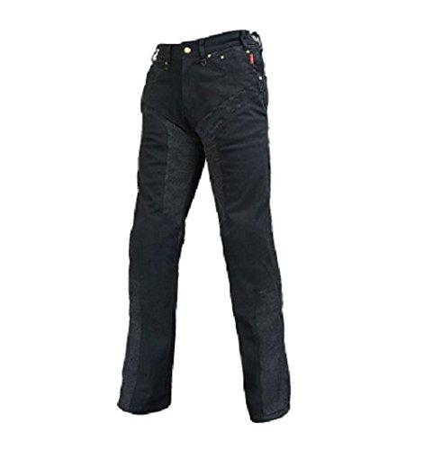 ラフアンドロードスポーツ HFメッシュストレッチBKデニムパンツLF BK-MW RR7509LFBK2