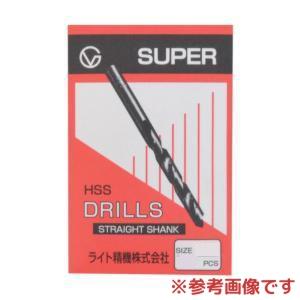 ライト精機 Super 鉄工ドリル 袋10本入 6.7mm