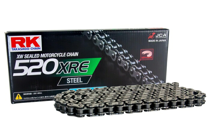 RK 【必ず購入前に仕様をご確認下さい】520XRE-120 チェーン (520XRE-120)