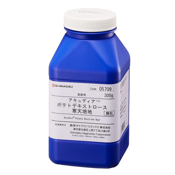 日水製薬 ポテトデキストロース寒天培地（細粒） 「ニッスイ」 300g  05709 1本