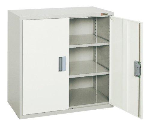 サカエ 物の具管理すること社会的単位 スチール写真両開き扉印字機 KU-93BGY 1台