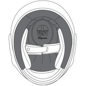 エージーブイ(Agv) AGV CROWN PAD X101 ASIAN FIT 001-BLACK M